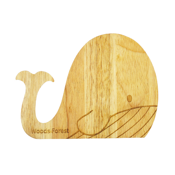 動物原木存錢筒-鯨魚 1